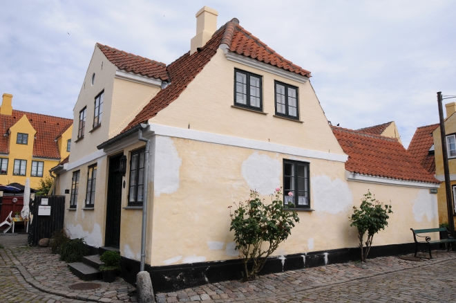 Oluf og Hedvig Høsts hjem i Dragør på Hollandsfed 1.