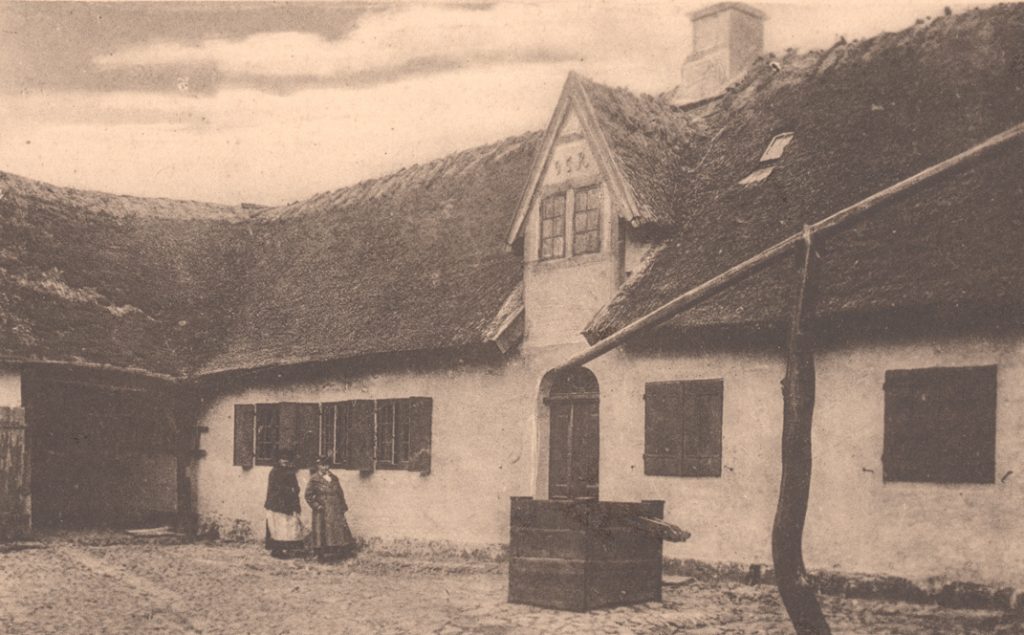 Gården omkring 1930 Gården omkring 1930