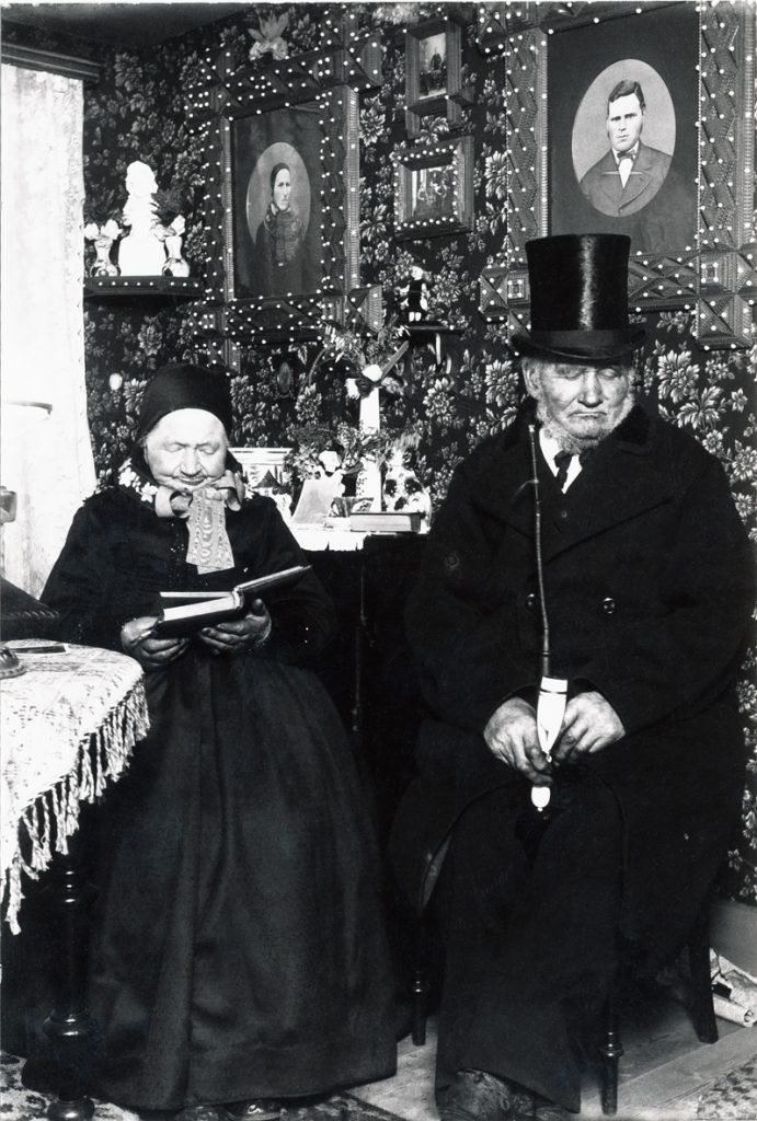 Anne og Andreas Jensen fejrede diamantbryllup i 1907.