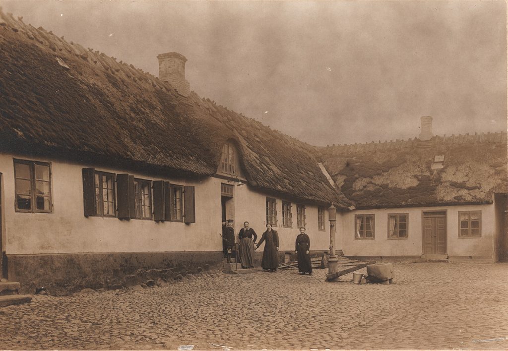 Hollændergård omkring 1900