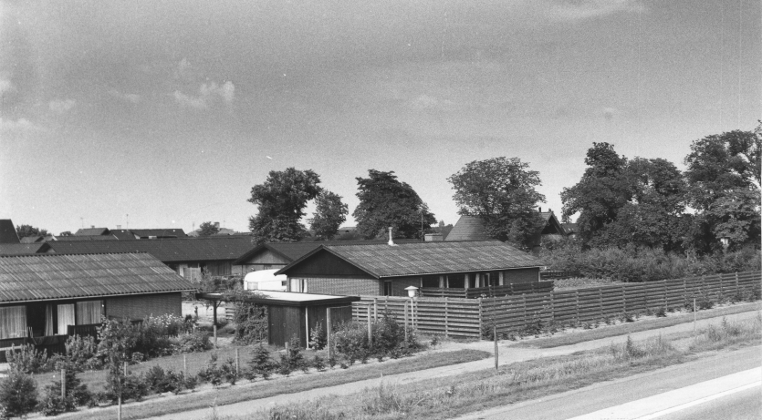 Thimandsvænget fotograferet af Dirch Jansen omkring 1980.